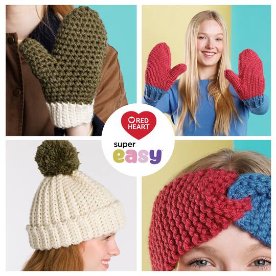 3 Pack Red Heart® Super Easy™ Yarn